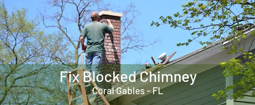 Fix Blocked Chimney Coral Gables - FL