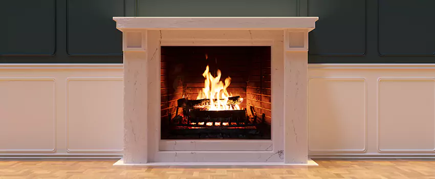 Open Flame Wood-Burning Fireplace Installation Services in Coral Gables, Florida